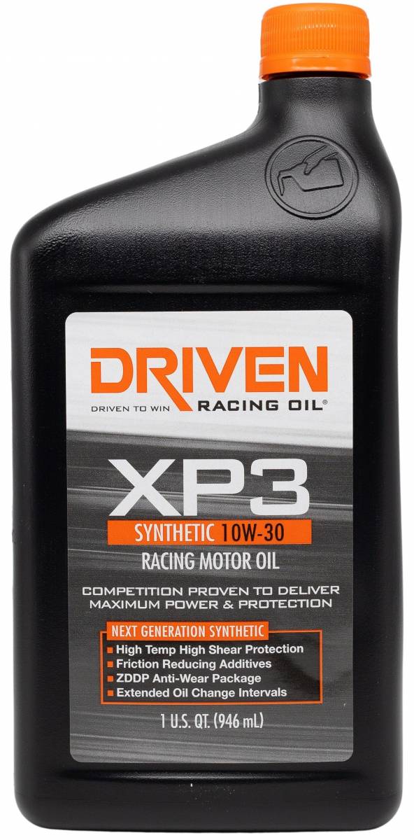 XP3 10W-30 Synthetic Racing Oil