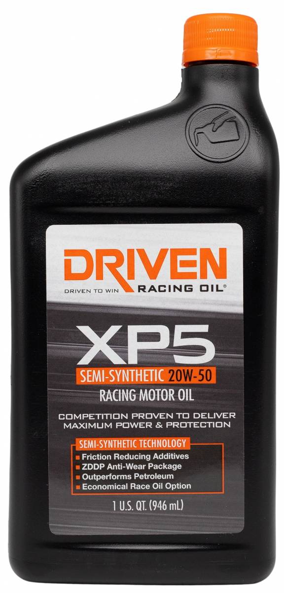 XP5 20W-50 Semi-Synthetic Racing Oil