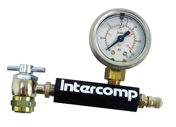 Intercomp Analog Shock Pressure Gauge 0-300psi