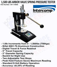 Load image into Gallery viewer, Intercomp Arbor Valve Spring Tester 0 - 1,500lbs (750kgs)
