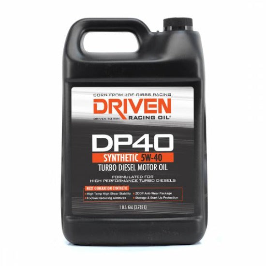 Driven DP40 5W-40 Synthetic Turbo Diesel Oil ~ 3.785L