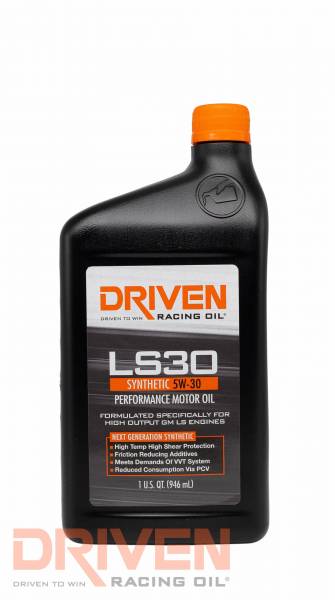 Driven LS30 5W-30 Synthetic Street Performance Oil 946ml