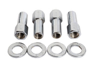 Weld Racing Open End Wheel Nuts, 12mm x 1.5mm, 4 Pack, Suit Prostar, Draglite, Rodlite