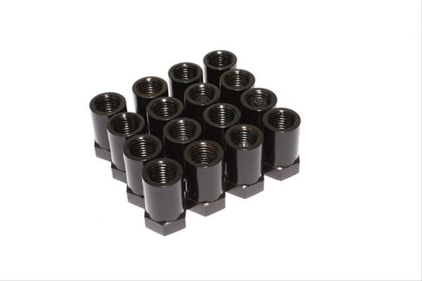 Comp Cams Rocker Arm Adjusting Nuts; Hi-Tech Polylocks, 7/16