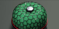 HKS Super Power Flow Reloaded Main Unit 150mm & 200mm, Dry 3 Layer, Green