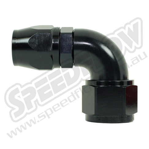 Speedflow Stepped 90 Degree Hose Ends 100 Series ~ Cutter Style
