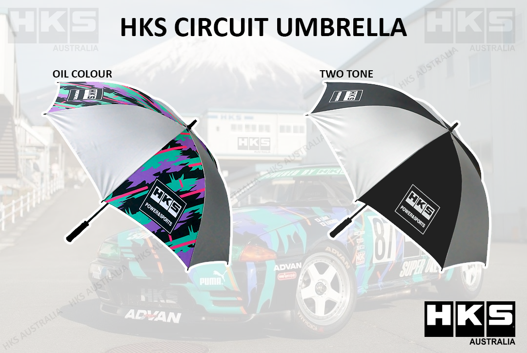 HKS Goods ~ Circuit Umbrella ~ A Must-have Item For Racetracks & Outdoor Events