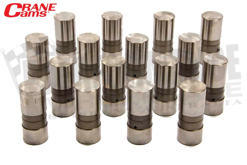 Crane Cams Anti Pump Hydraulic Flat Tappet Lifters Suit Suit Ford Small Block 289, 302, 351 Windsor & Cleveland, 460 Big Block