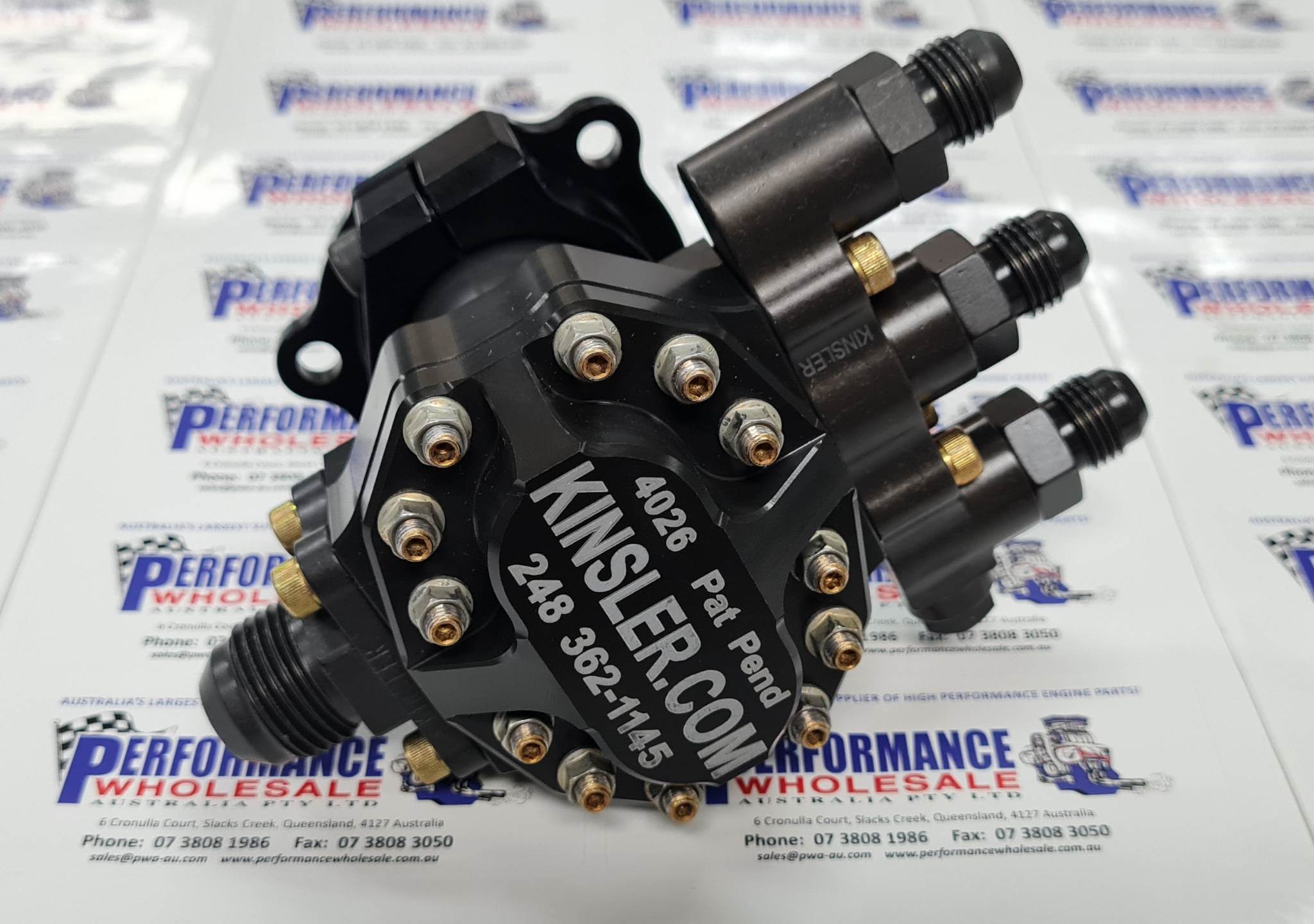 Kinsler Tough Pump With 3 Port Manifold, Series 1: Size 300 -10in 3x-6 Out Regular Rotation