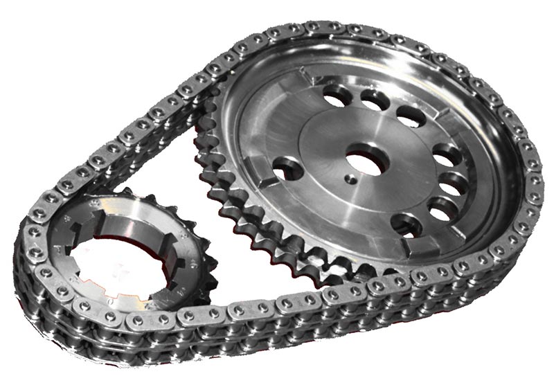 ROLLMASTER TIMING CHAIN SET LS2 TORRINGTON DOUBLE ROW WITH 4 TRIGGER SINGLE BOLT