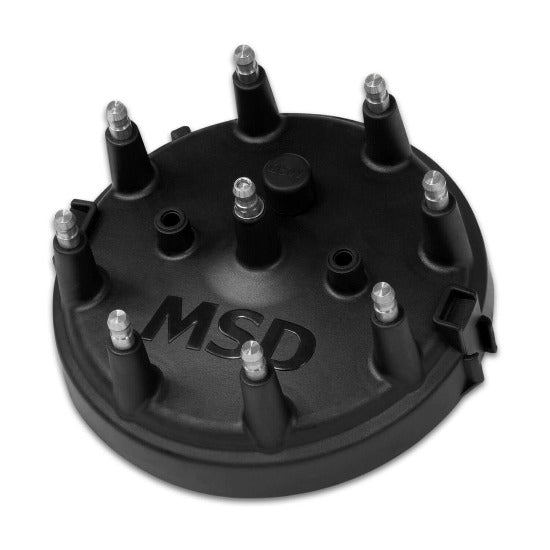 MSD Black Ford HEI Replacement Distributor Cap