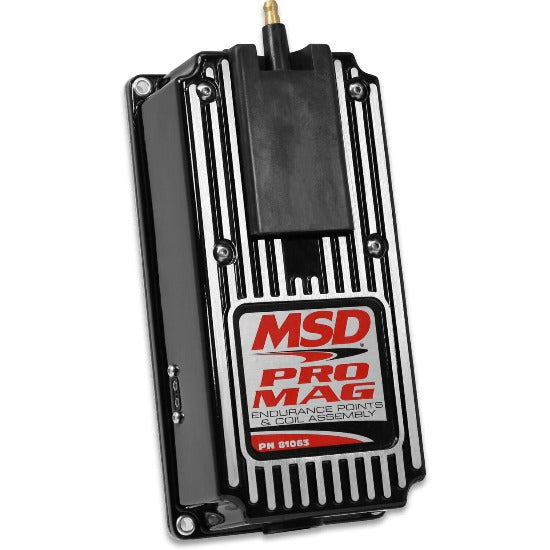 MSD Pro Mag 12/20 Amp Electronic Points Box, Black