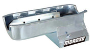 Moroso Oil Pan Suit SB Chev, Pre-1985 with 2 Piece Rear Seal