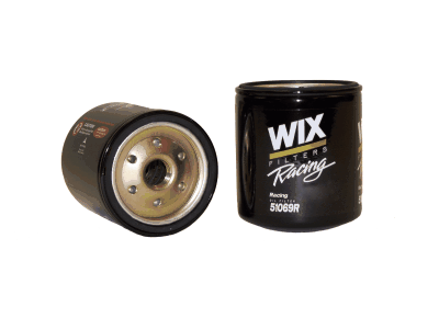 Wix 51069R Racing Oil Filter Suit SBC/BBC, Short, 13/16-16 Thread