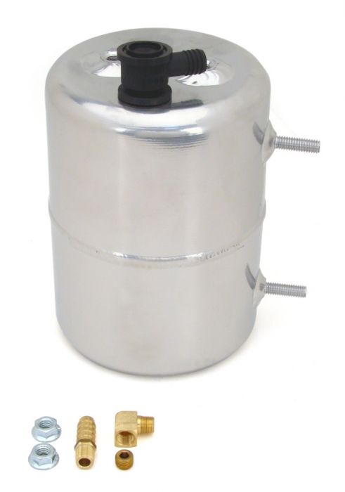 Comp Cams Vacuum Canister - Zinc Plated & Polished