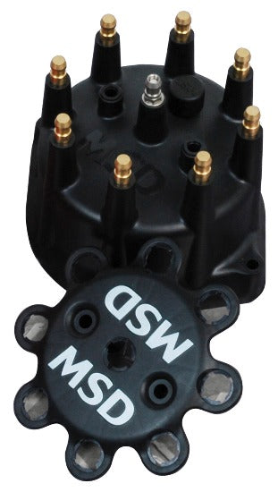 MSD Black Replacement Distributor Cap for PN 8350, 8352, 8354, 8570, 8545, 8546