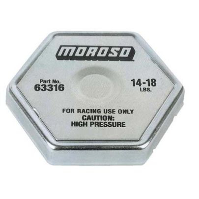 Moroso 14-18 lb Racing Radiator Cap Large