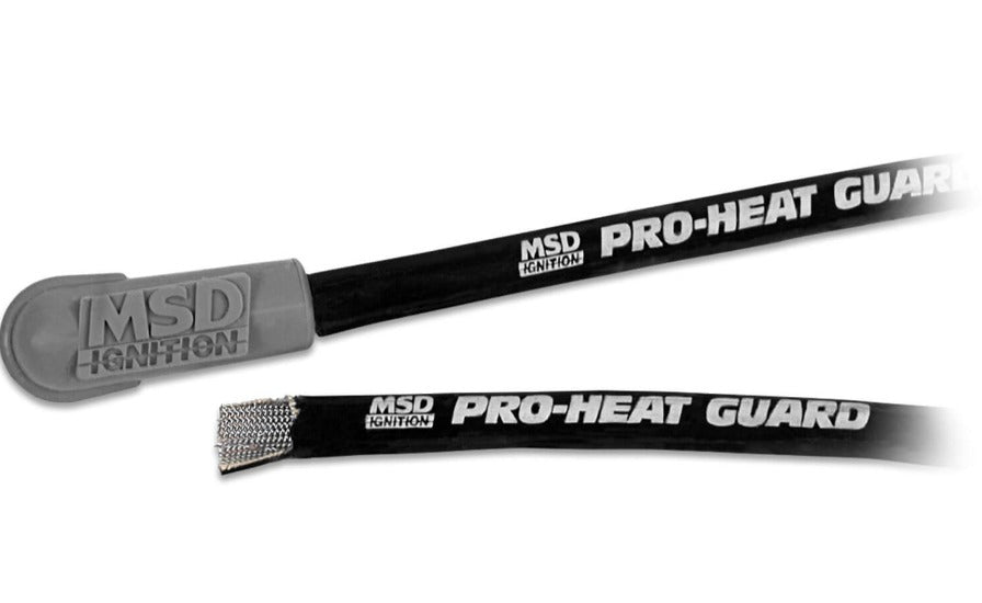 MSD Pro-Heat Guard, Hi-Temp Silicone Heat Sleeve, 25'