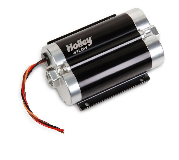 Holley 200 GPH Dominator In-Line Billet EFI Fuel Pump, Compatible with Pump Gas*, Race Gas, Diesel or E85