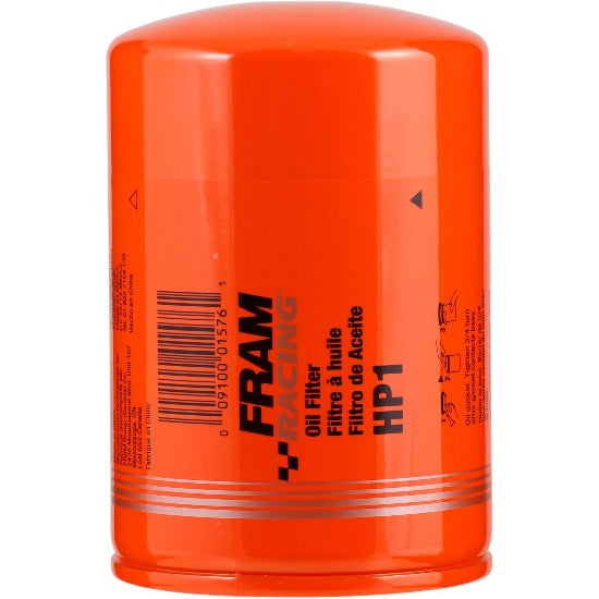 Fram Racing Oil Filter Spin-On HP1 Ford 3/4-16 Thread