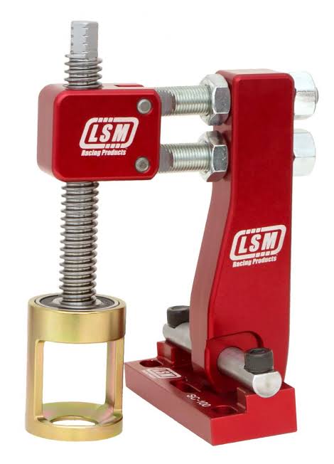 LSM Spring Compressor for Inline or Wedge Style with Shaft Mount Rockers