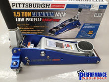 Load image into Gallery viewer, Pittsburgh Aluminium Low Profile Racing Jacks with Rapid Pump
