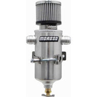 Moroso Breather Tank, Catch Can, Two -12AN Fittings