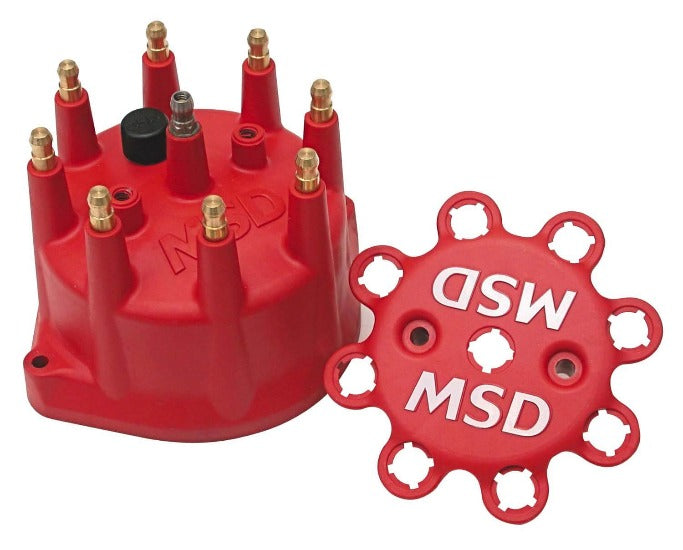 MSD Replacement Distributor Cap fits PN 8570, PN 8545 and PN 8546, Red