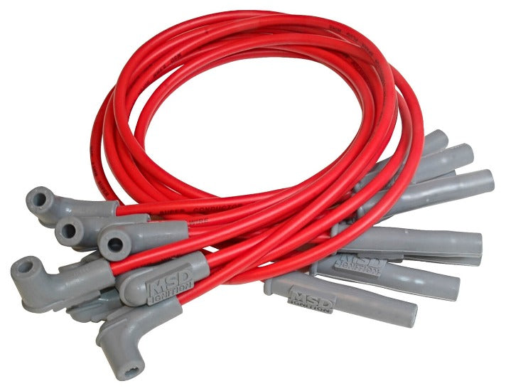 MSD Super Conductor Spark Plug Wire Set, ’97-on Pontiac V6 3.8L Supercharged