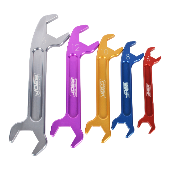 Joes Racing Products 5 Piece Double End AN Spanner Set -6AN ~ -16AN