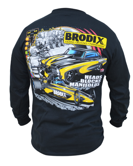 Brodix Drag Racing Long Sleeve T-Shirt