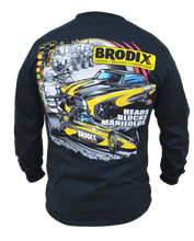 Load image into Gallery viewer, Brodix Drag Racing Long Sleeve T-Shirt
