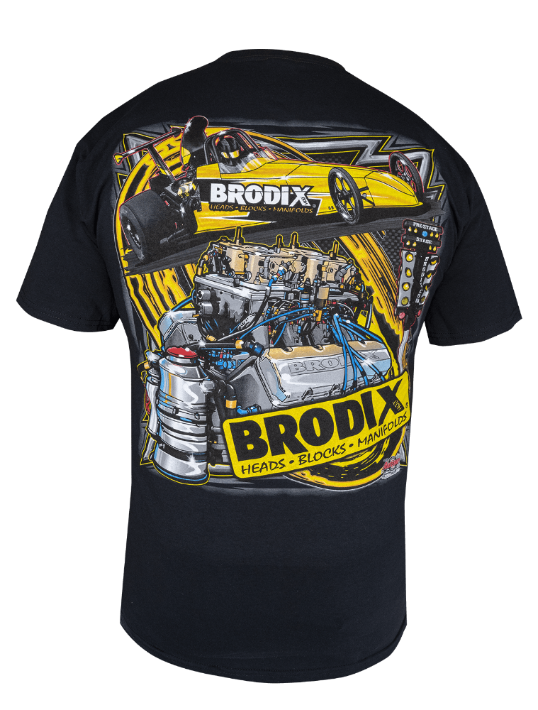 Brodix Dragster & Engine Design T-Shirt