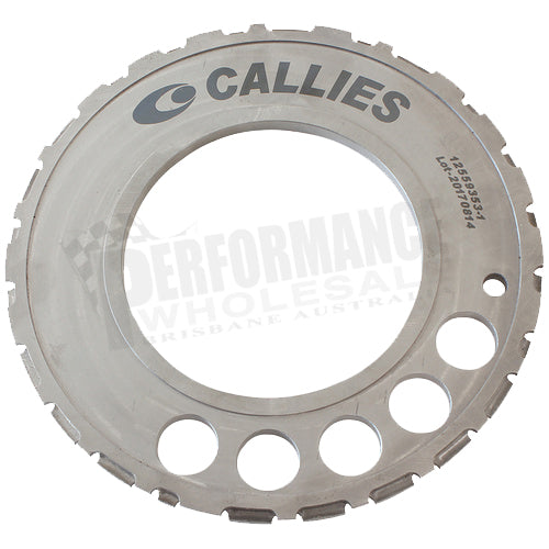 Callies Single Piece Billet LS Reluctor Wheel, 24x Tooth Notch Pattern