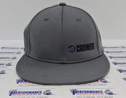 Crower ProFlex Flat Bill Hat with Offset Crower Logo