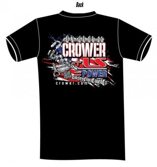 Crower Racing Products T-Shirt with LS POWER Design