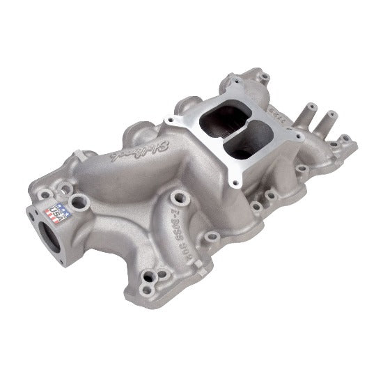 Edelbrock Performer RPM E-Boss 302 Intake Manifold for 302 Ford Small Block with Cleveland Heads