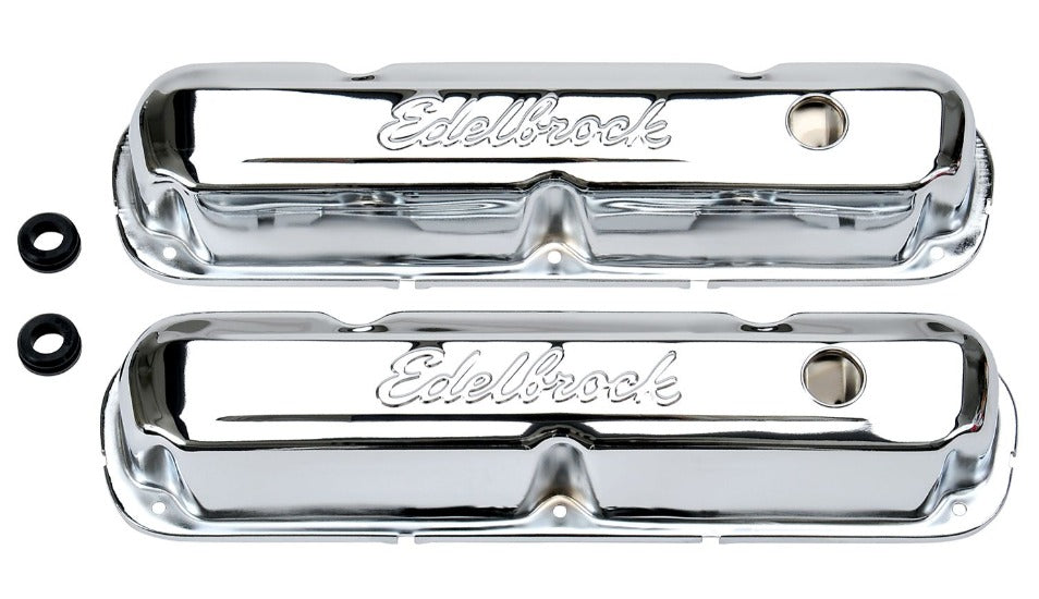 Edelbrock Signature Series Valve Covers for Chrysler 318-340-360 V8 '65-'91