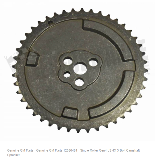 GM Performance Crankshaft Sprocket - LS GM Performance Crankshaft Sprocket - LS