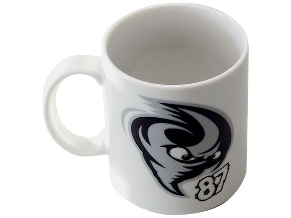 HKS White Coffee Mug ~ New HKS Character 