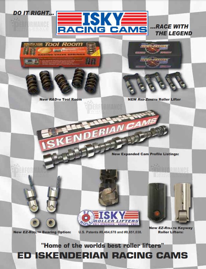 ISKY VALVE SPRINGS RAD DUAL W/DAMP SGL