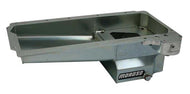 Moroso Oil Pan Suit GM LS Into Holden HQ, Torana, Angled, Rear Sump, Road Race With Spin-On Oil Filter Adapter