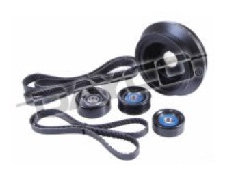 Powerbond 25% Underdrive Power Pulley Kit Suit 6L V8 L76, L98, LS2, 6.2L V8 LS3 (Holden Commodore VE 2006-8/2010)
