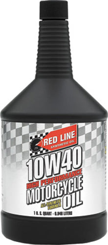Red Line Full Synthetic 10W40 Motorcycle Oil
