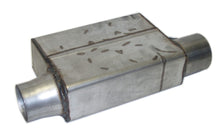 Load image into Gallery viewer, Spintech Performance Race Muffler 3.5" Round Side Inlet, 3" Round Side Outlet Inline
