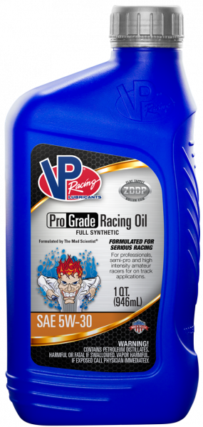 VP Professional Grade 5W-30 Full Synthetic Racing Oil