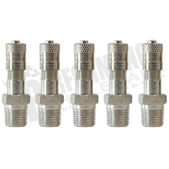 Weld Wheels Metal Screw In Valve Stem Suit Drag Front Runner with 1/8-27 Thread, 5 Pack - Alumastar, Magnum, V-Series