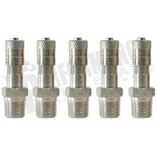 Load image into Gallery viewer, Weld Wheels Metal Screw In Valve Stem Suit Drag Front Runner with 1/8-27 Thread, 5 Pack - Alumastar, Magnum, V-Series
