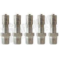 Weld Wheels Metal Screw In Valve Stem Suit Drag Front Runner with 1/8-27 Thread, 5 Pack - Alumastar, Magnum, V-Series