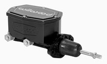 Load image into Gallery viewer, Wilwood Compact Tandem Brake Master Cylinder with Pushrod ~ Bore Size 1 1/8&quot; ~ Black
